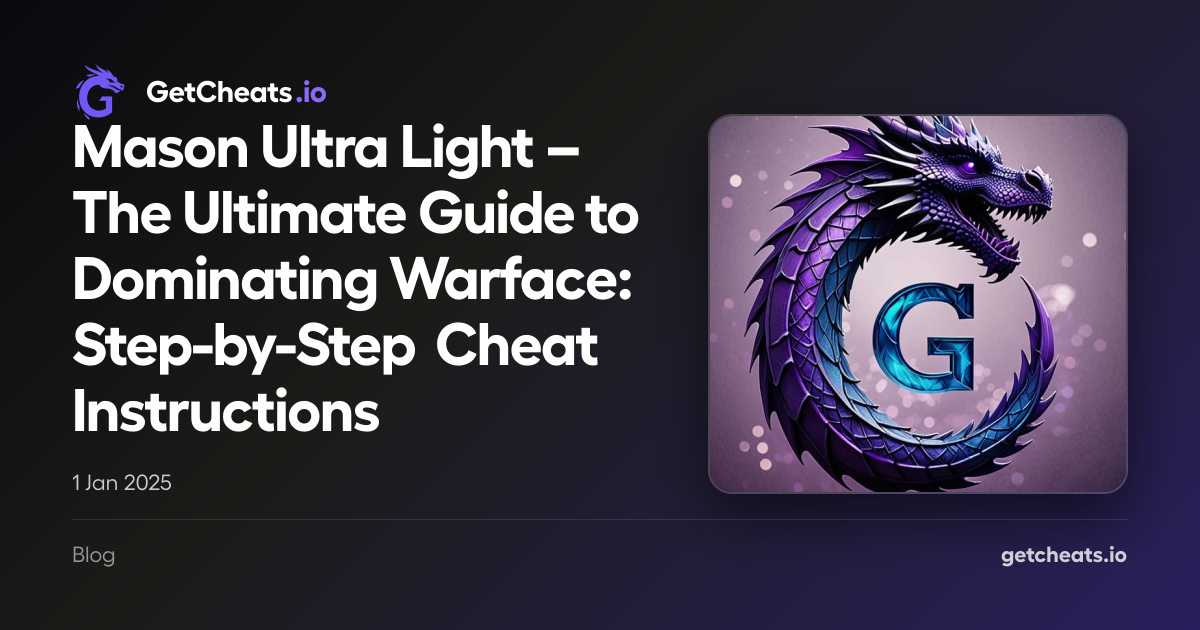 Mason Ultra Light – The Ultimate Guide to Dominating Warface: Step-by ...